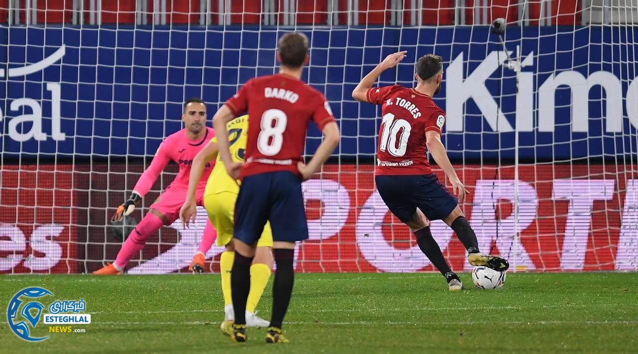 اوساسونا 1-3 ویارئال