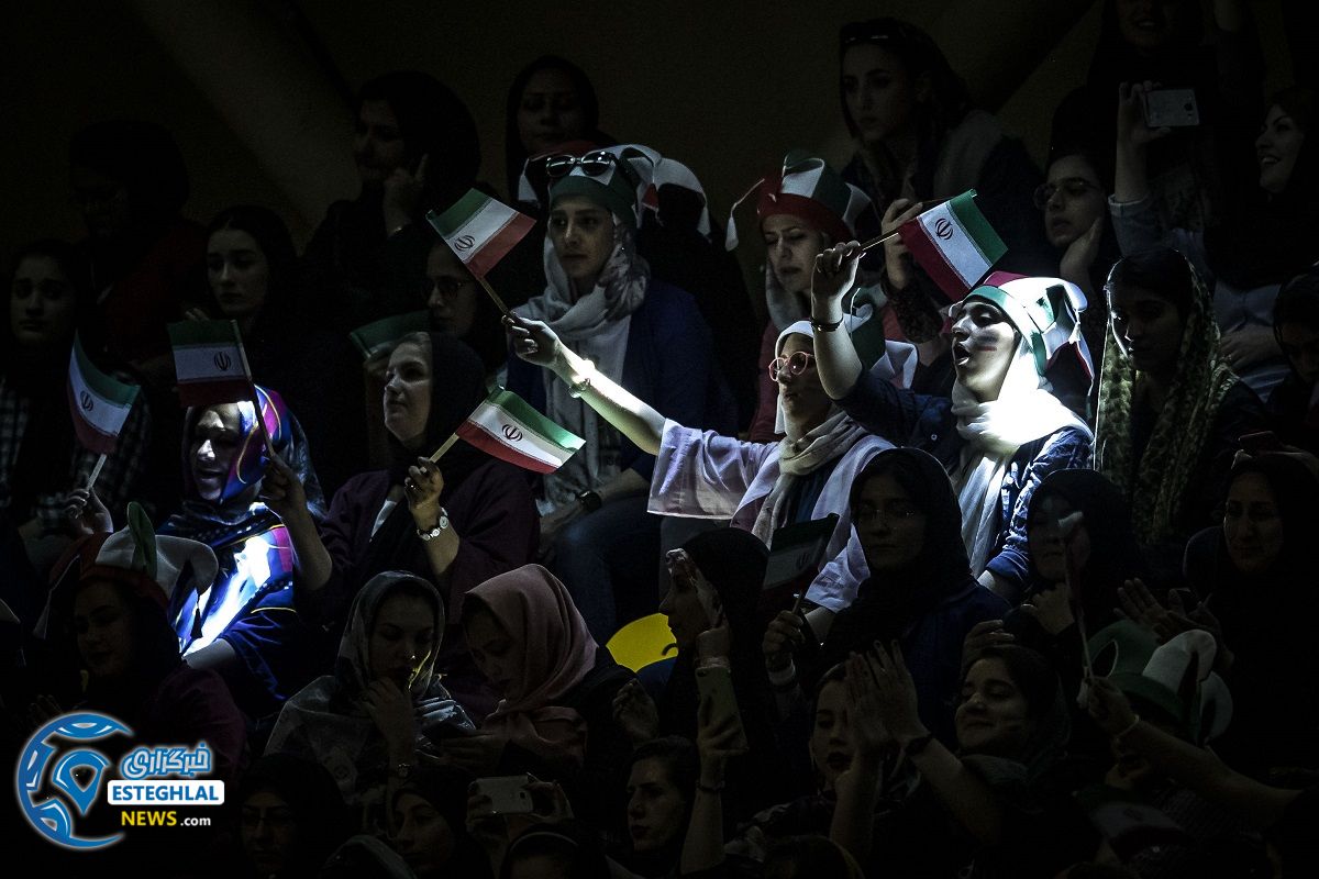 دیدار تیم های ملی والیبال ایران و استرالیا