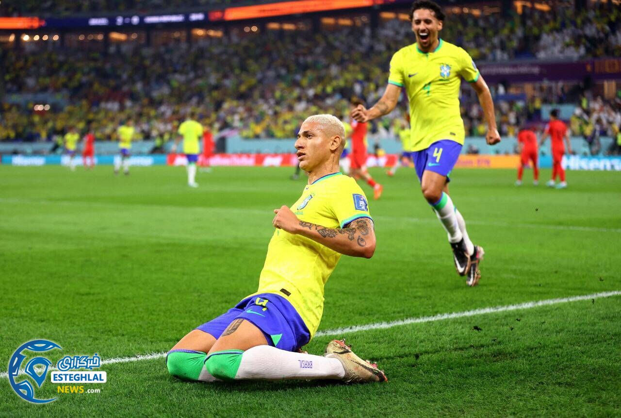 برزیل 4-1 کره جنوبی