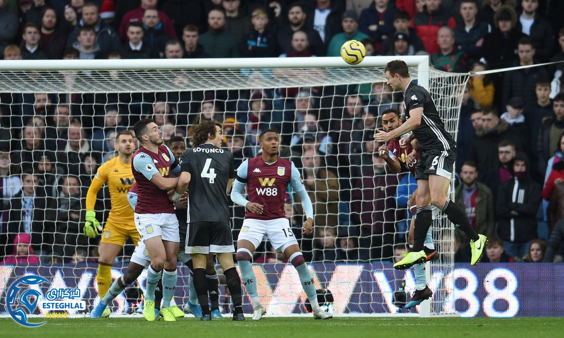 استون ویلا 1-4 لسترسیتی