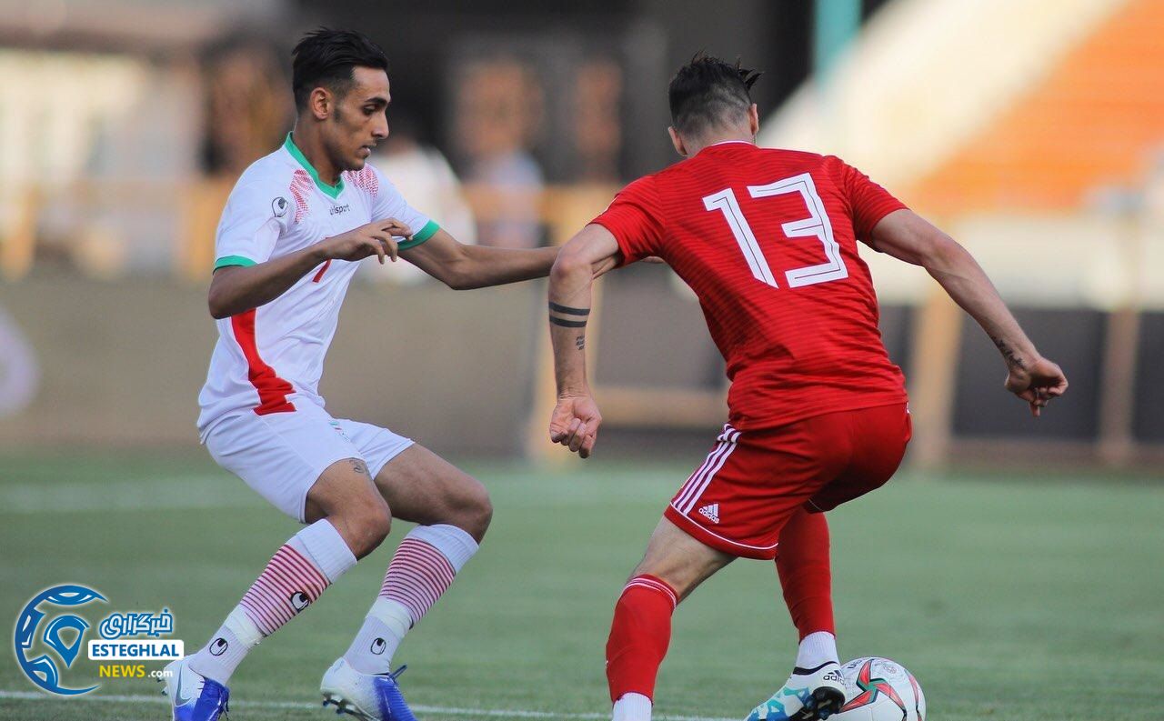 دیدار تدارکاتی تیم ملی و تیم ملی امید ایران