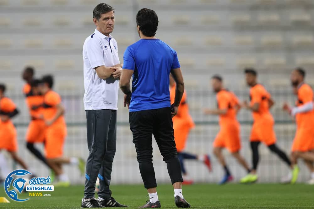 تمرین استقلال در دبی