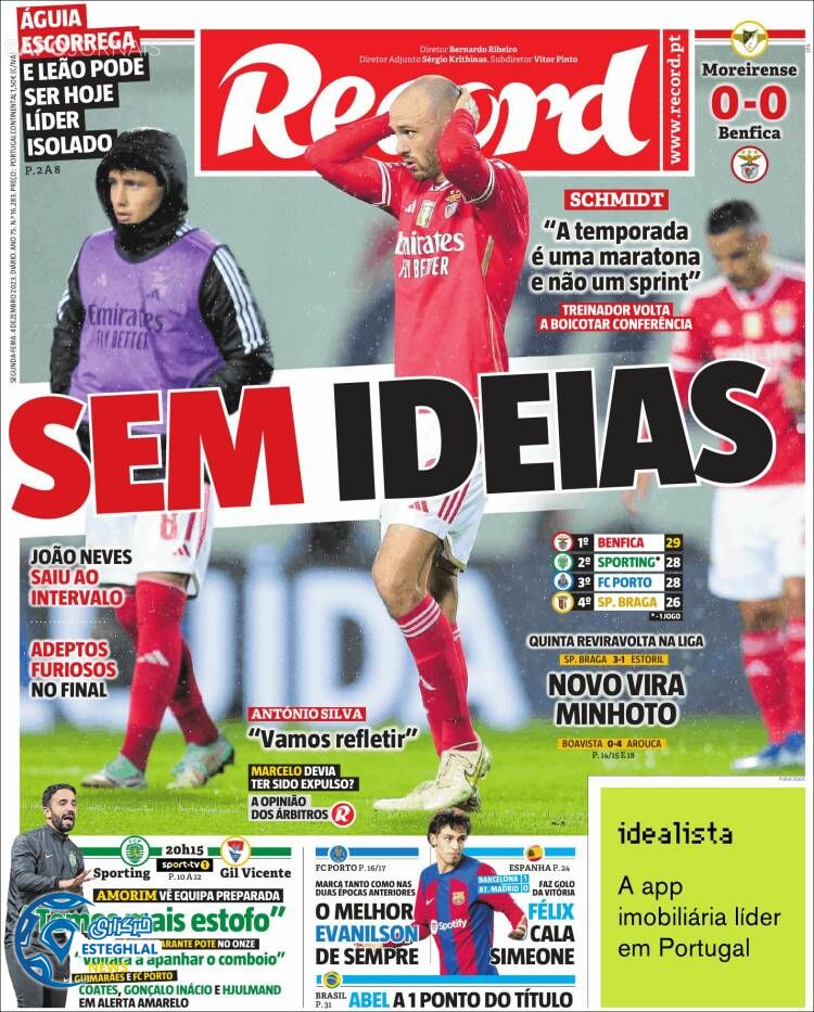 روزنامه ورزشی رکورد دوشنبه 13 آذر 1402 