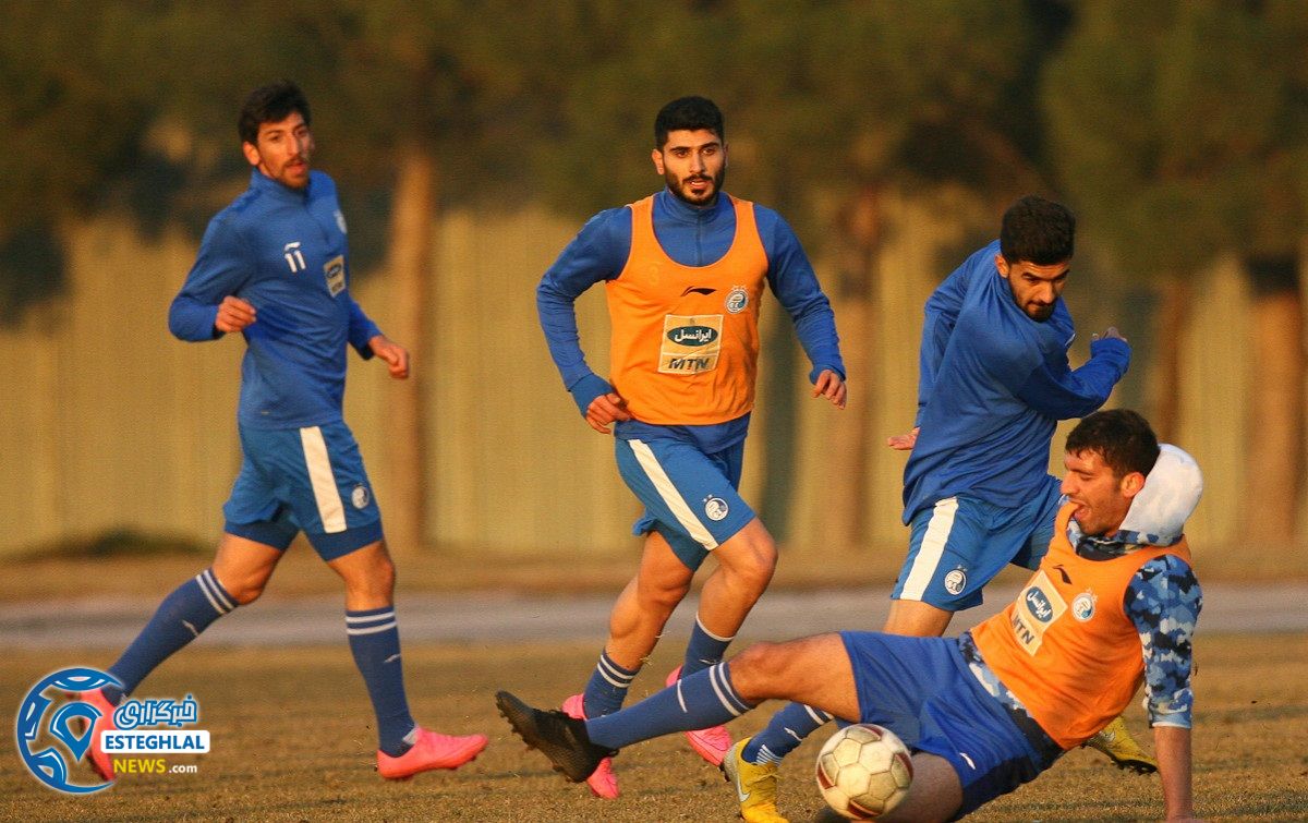 تمرین استقلال 3 بهمن ماه 97