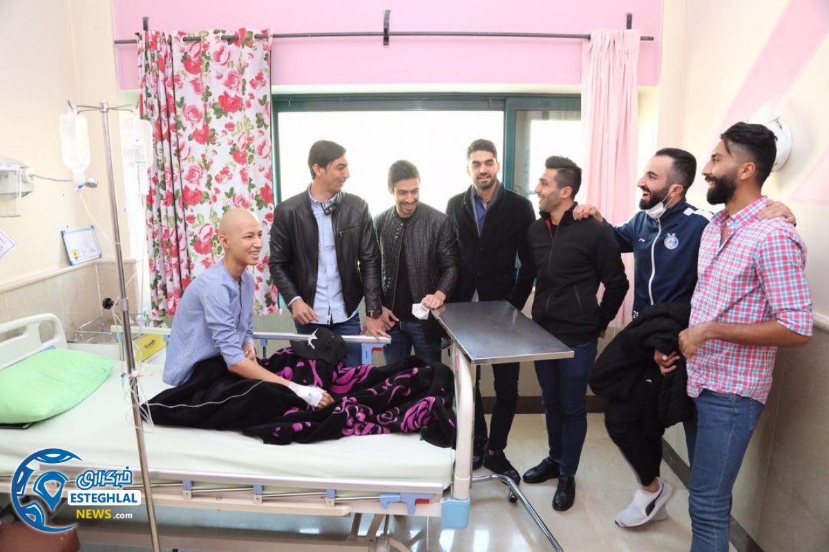 حضور استقلالی ها در موسسه محک