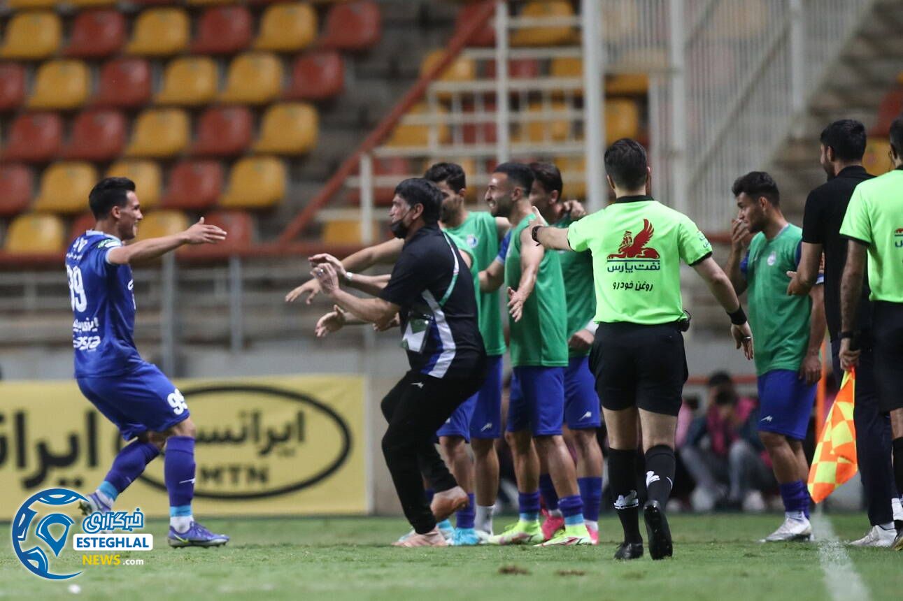 فولاد خوزستان 1-2 استقلال(تاج)