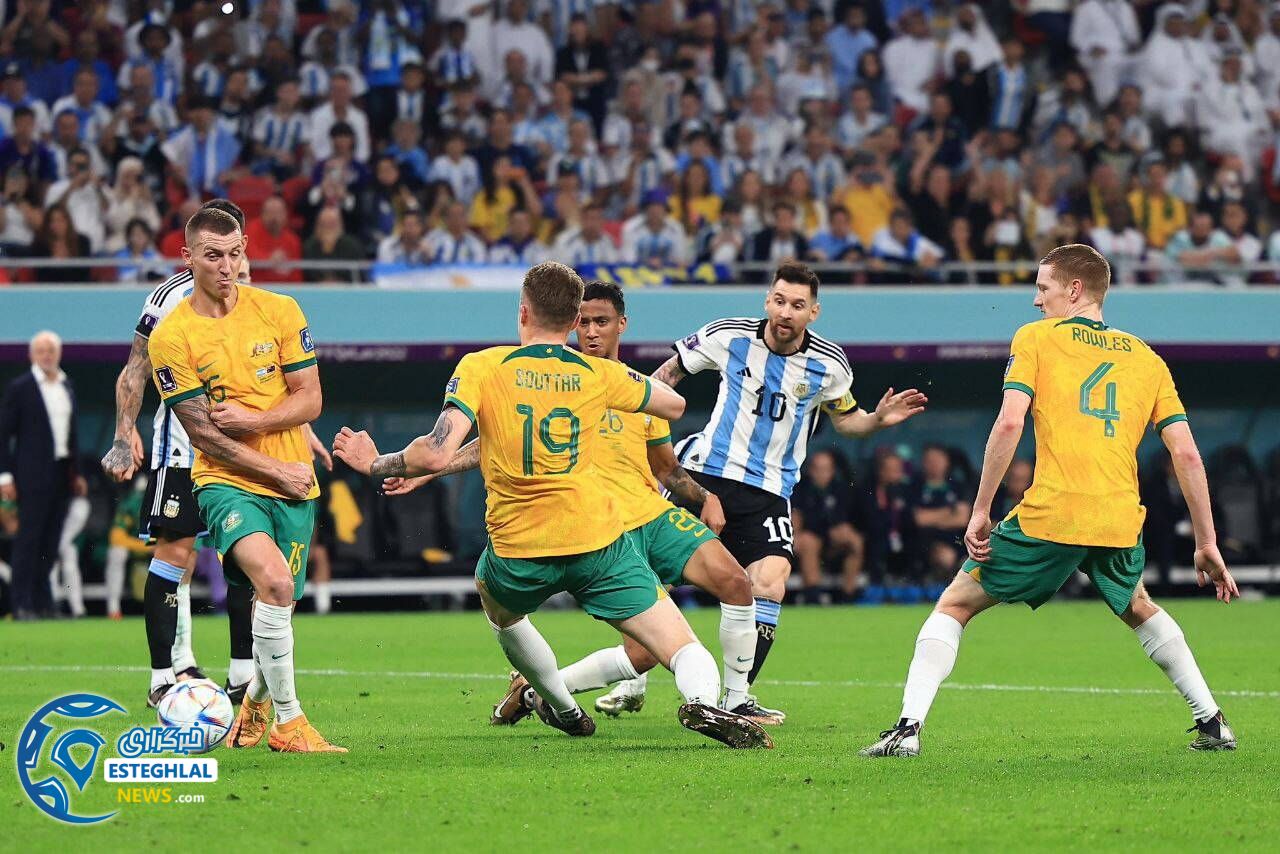 آرژانتین 2-1 استرالیا