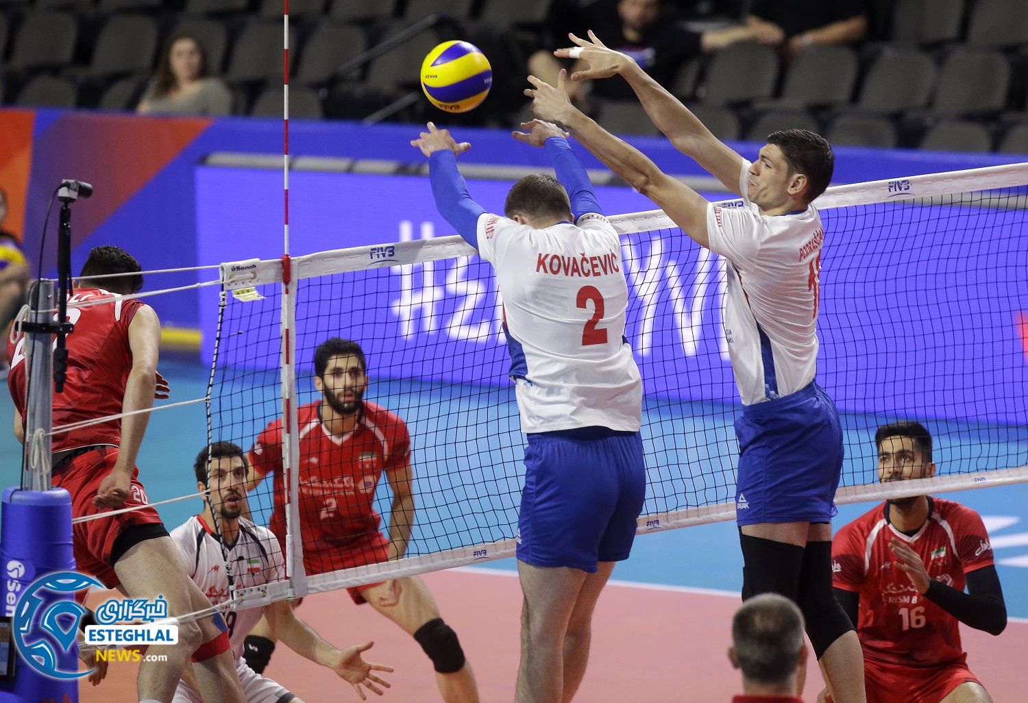 والیبال لیگ ملت های جهان 2018