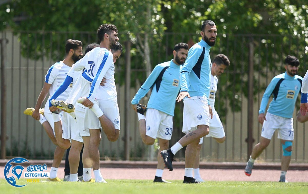 تمرین استقلال 6 اردیبهشت 98