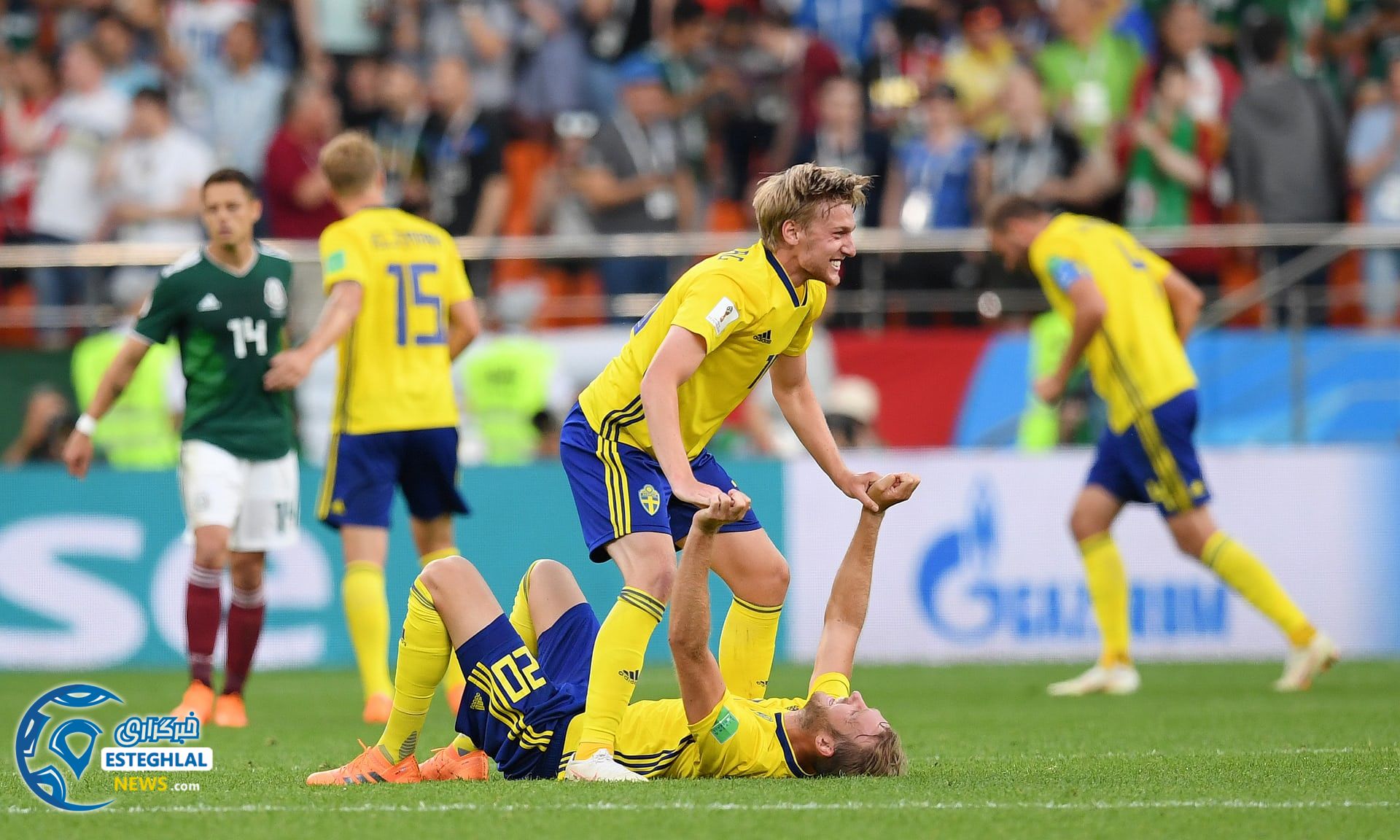 بازی مکزیک و سوئد جام جهانی 2018