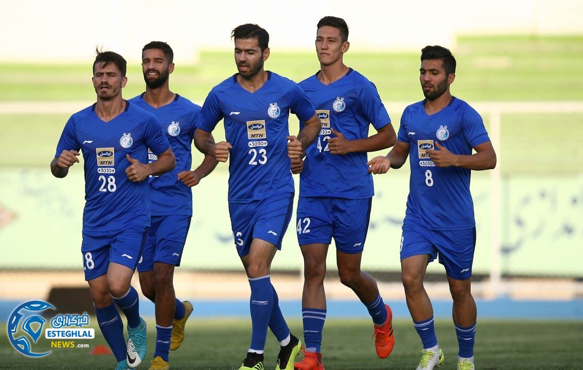 تمرین استقلال سه شنبه 23 مرداد97