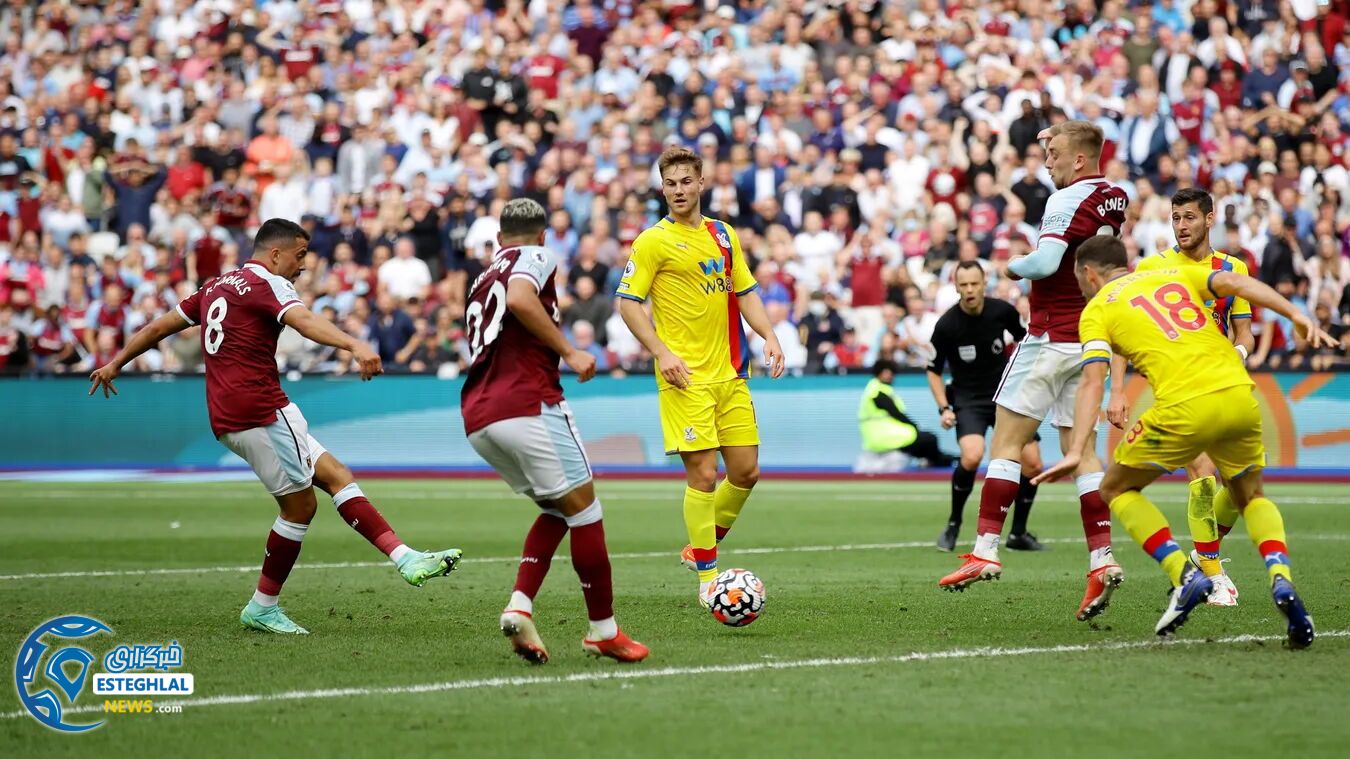 وستهام 2-2 کریستال پالاس