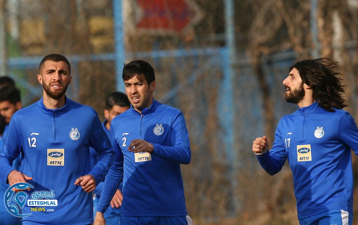 تمرین استقلال 15 اسفند ماه 97