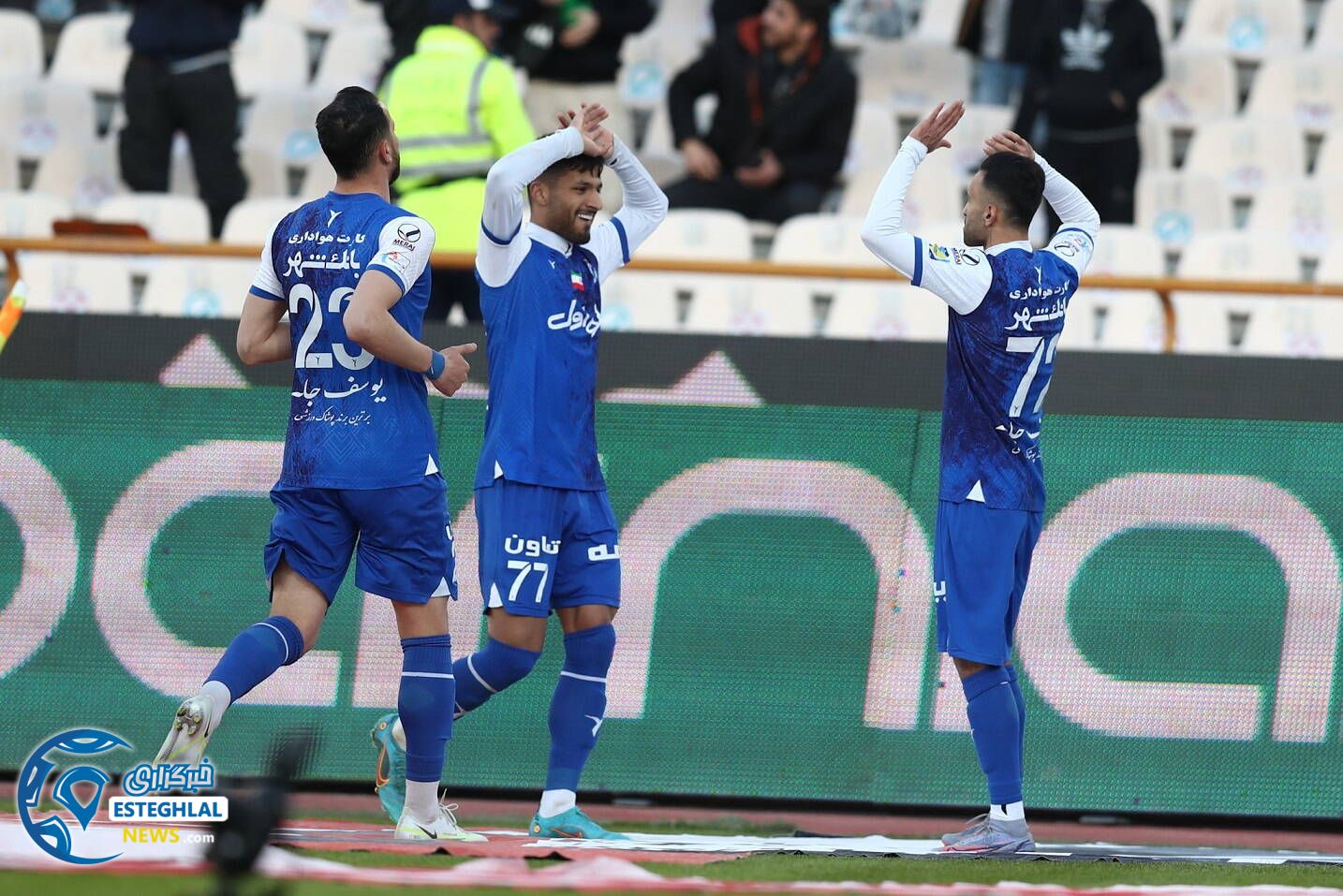 استقلال 2-0 ملوان