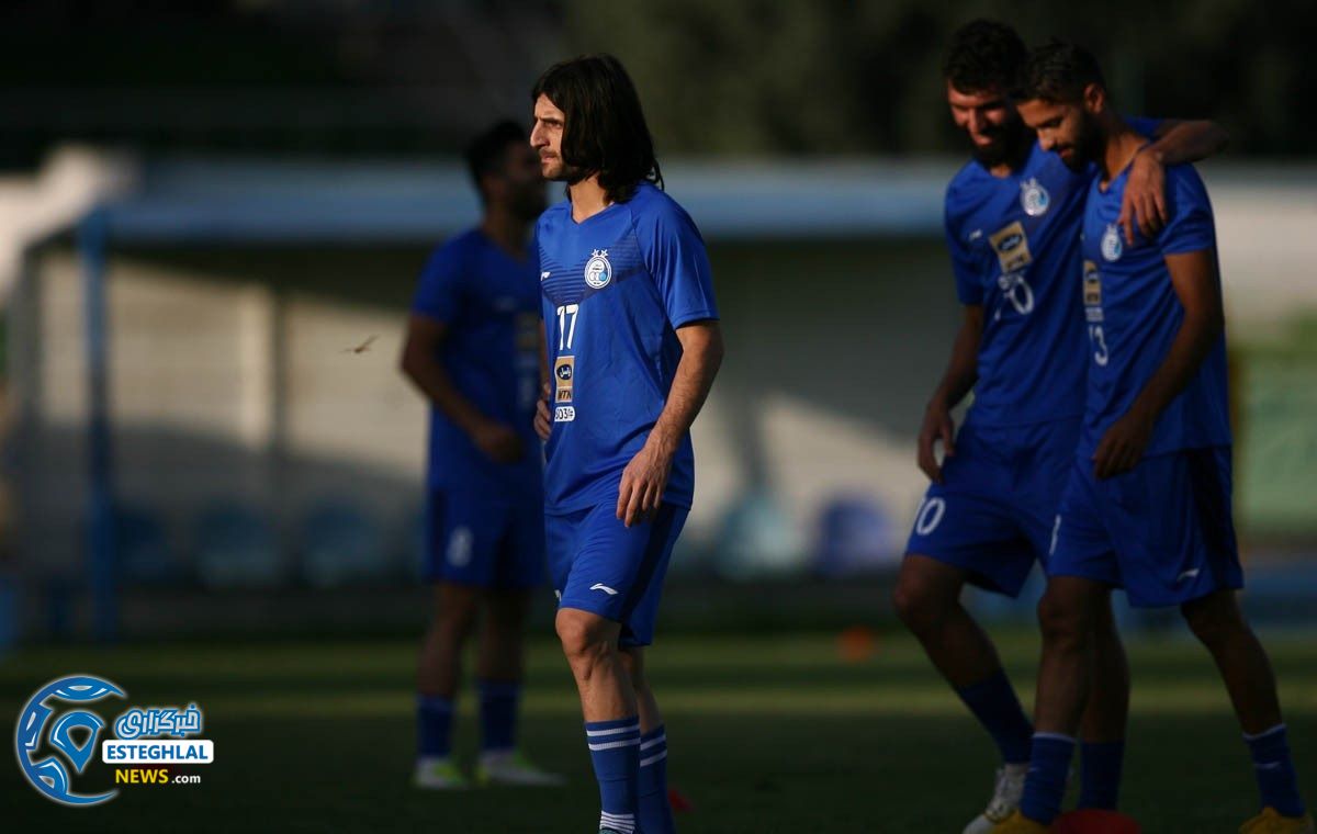 تمرین استقلال سه شنبه 23 مرداد97