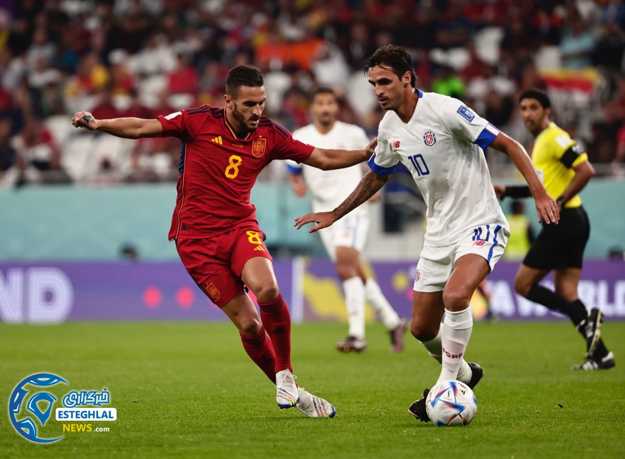 اسپانیا 7-0 کاستاریکا