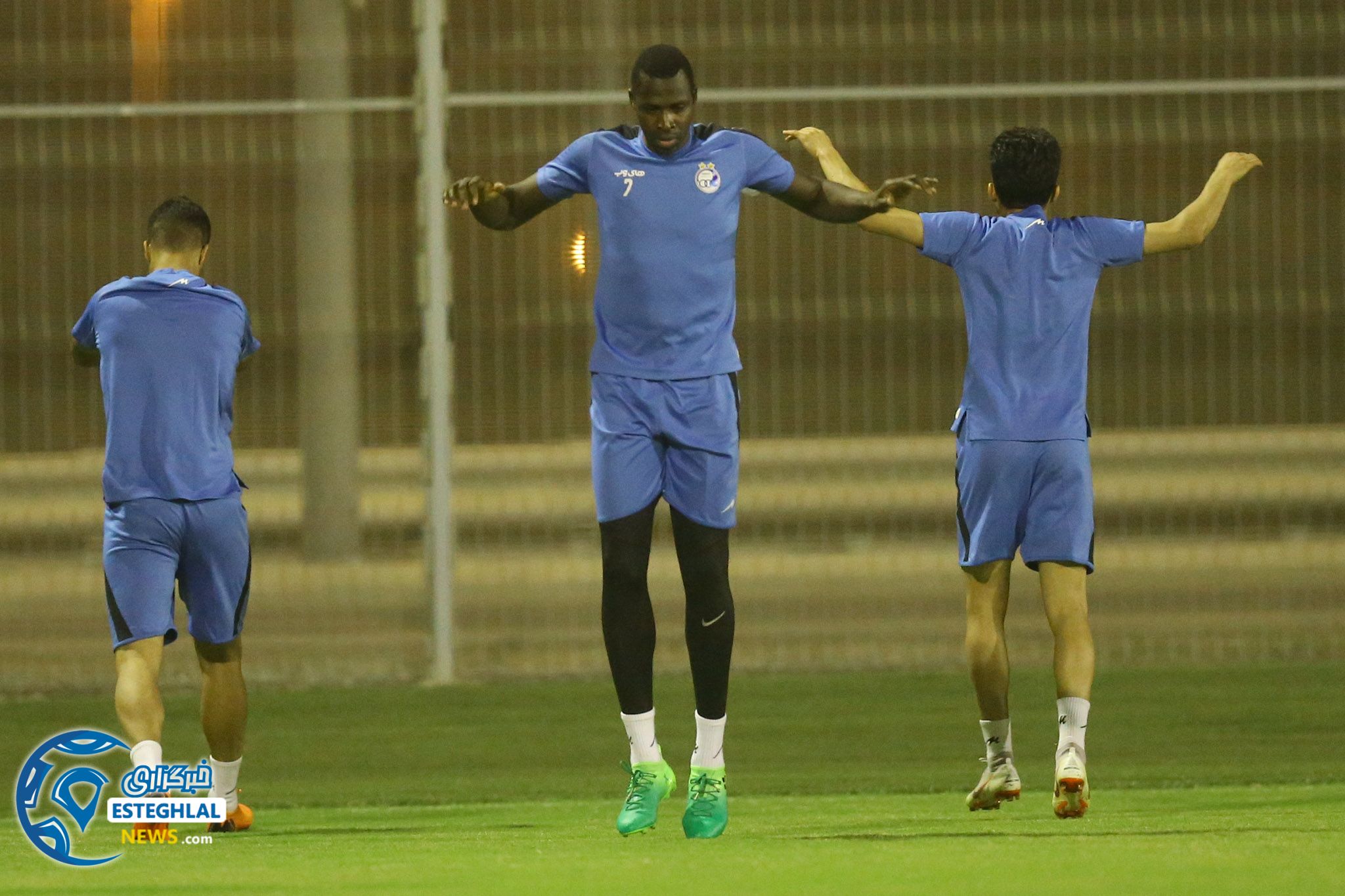 تمرین استقلال در جده