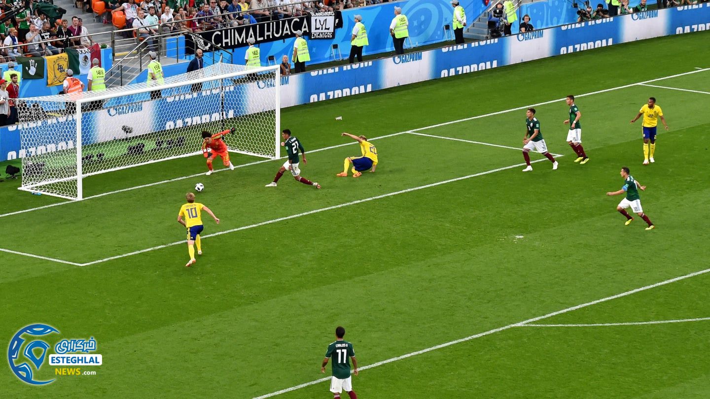 بازی مکزیک و سوئد جام جهانی 2018