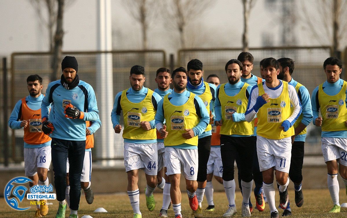 تمرین استقلال 10 بهمن  ماه 97