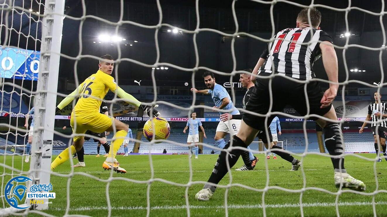 منچسترسیتی 2-0 نیوکاسل