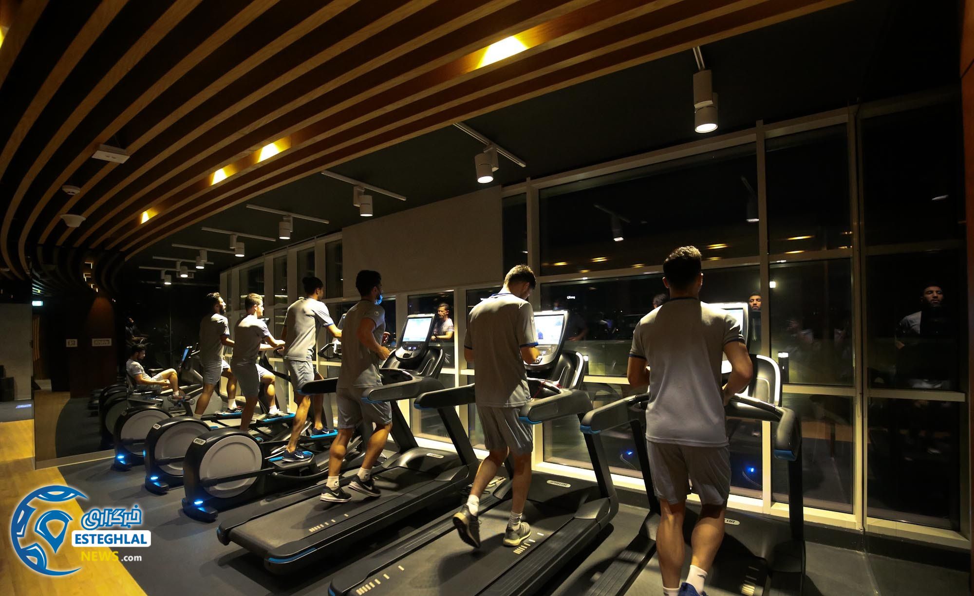 تمرین استقلال در دوحه