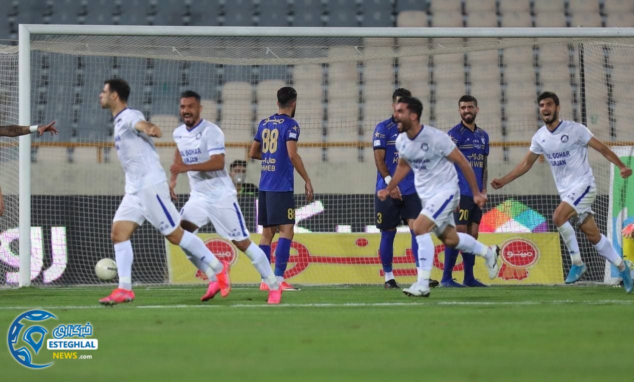 استقلال 2-1 گل گهر