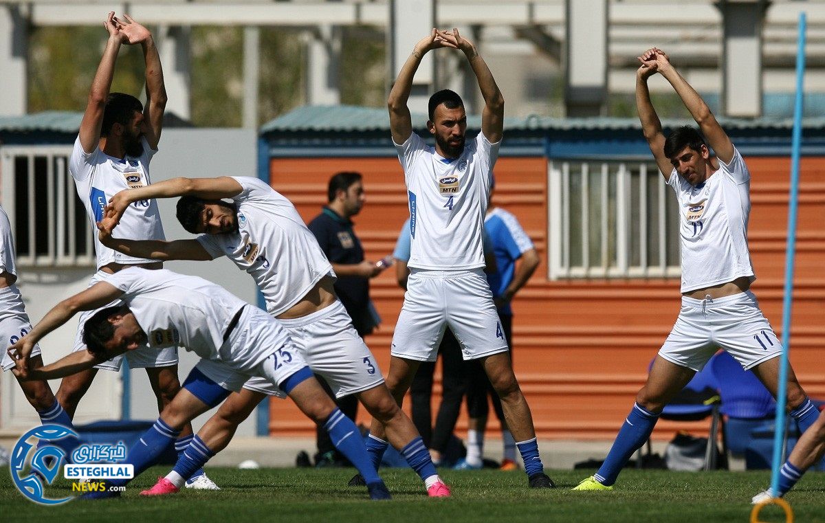 تمرین استقلال دوشنبه 9 مهر 97