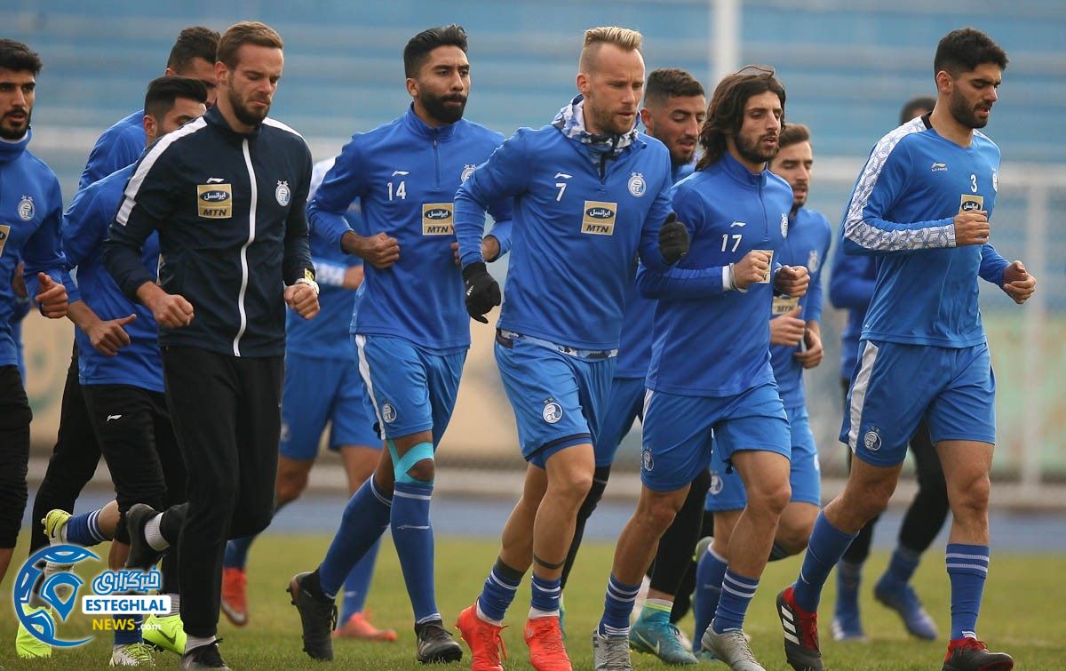 تمرین استقلال 11 آذرماه 97