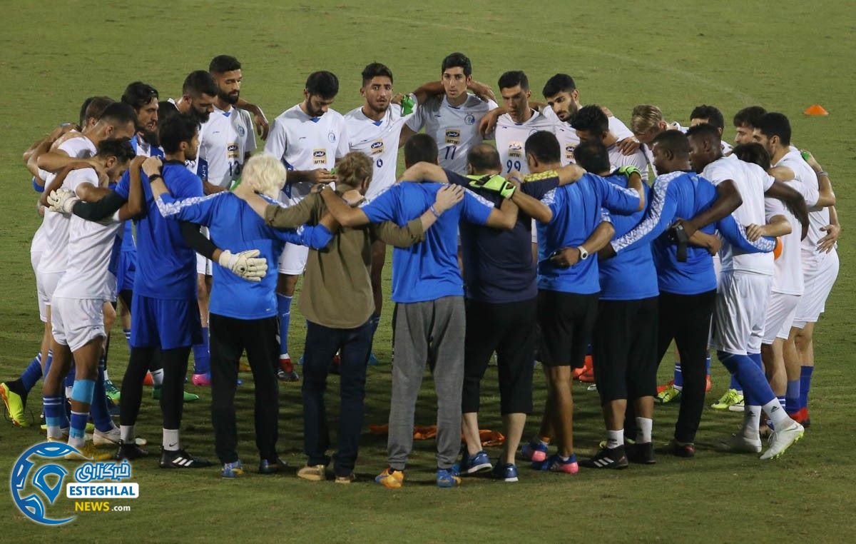 تمرین استقلال شنبه 24 شهریور 97 در دوحه قطر