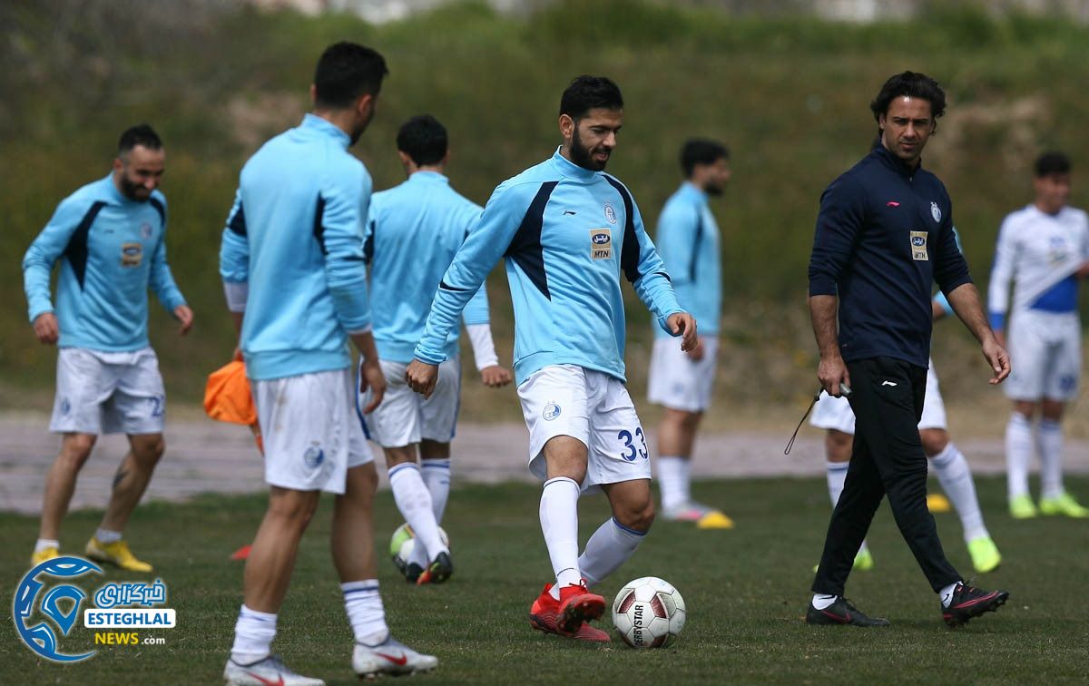 تمرین استقلال 3 فروردین 98