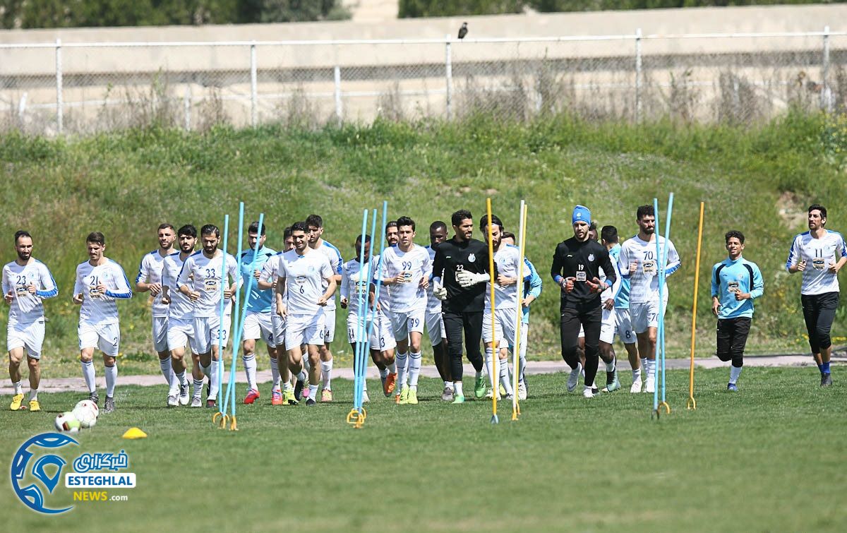 تمرین استقلال 22 فروردین 98