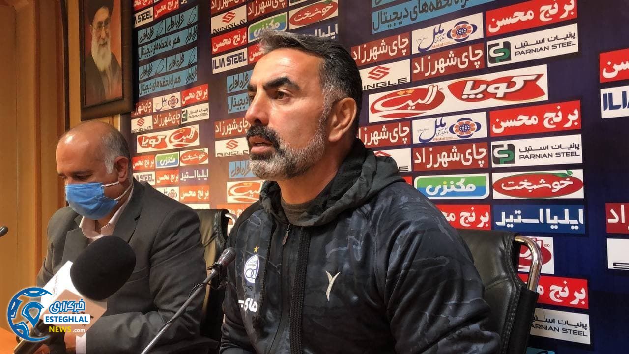 نشست خبری فکری قبل از دربی 93