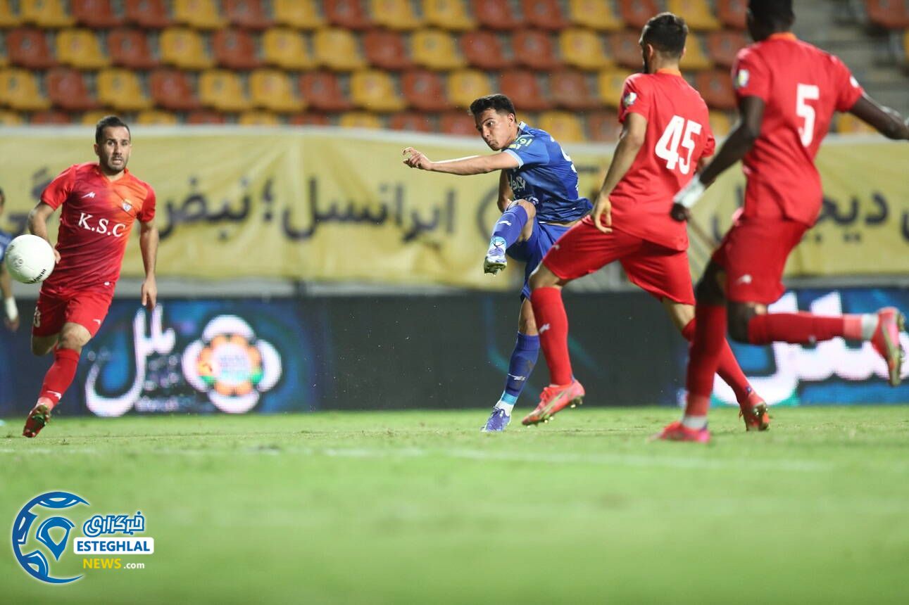 فولاد خوزستان 1-2 استقلال(تاج)