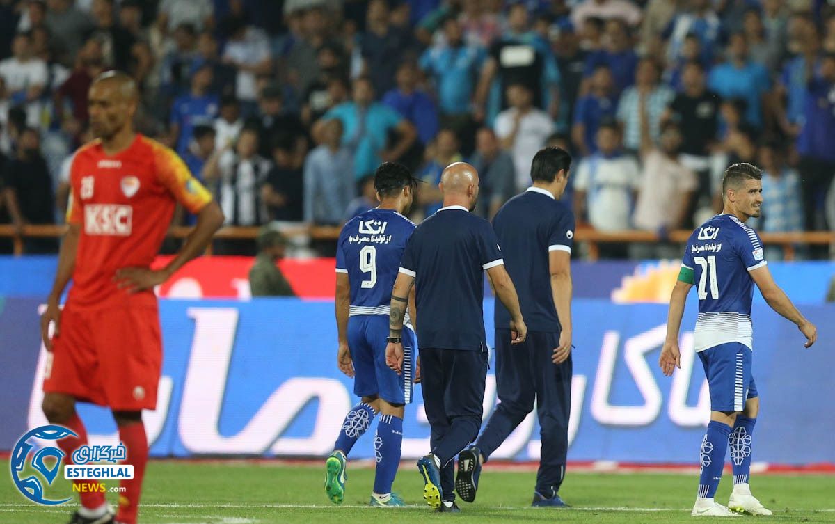 مصاحبه بازیکنان استقلال