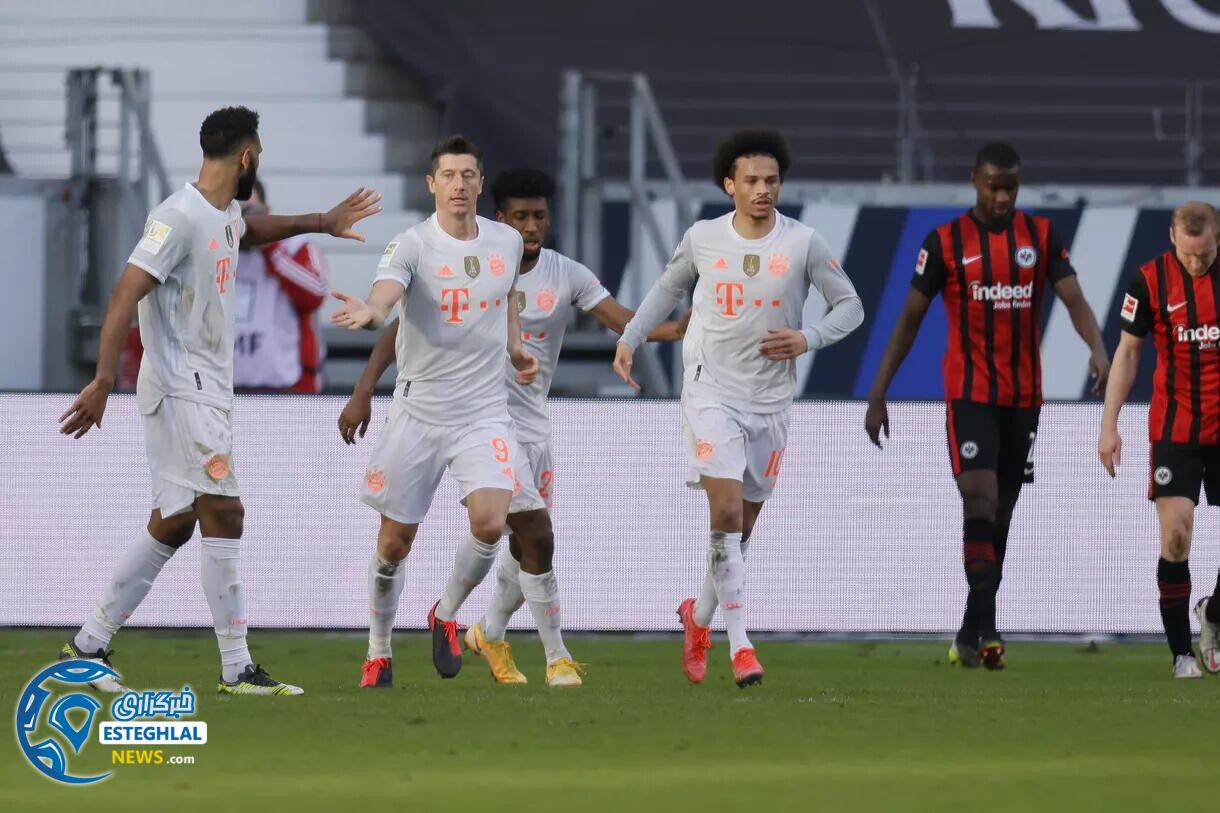 فرانکفورت 2-1 بایرن مونیخ