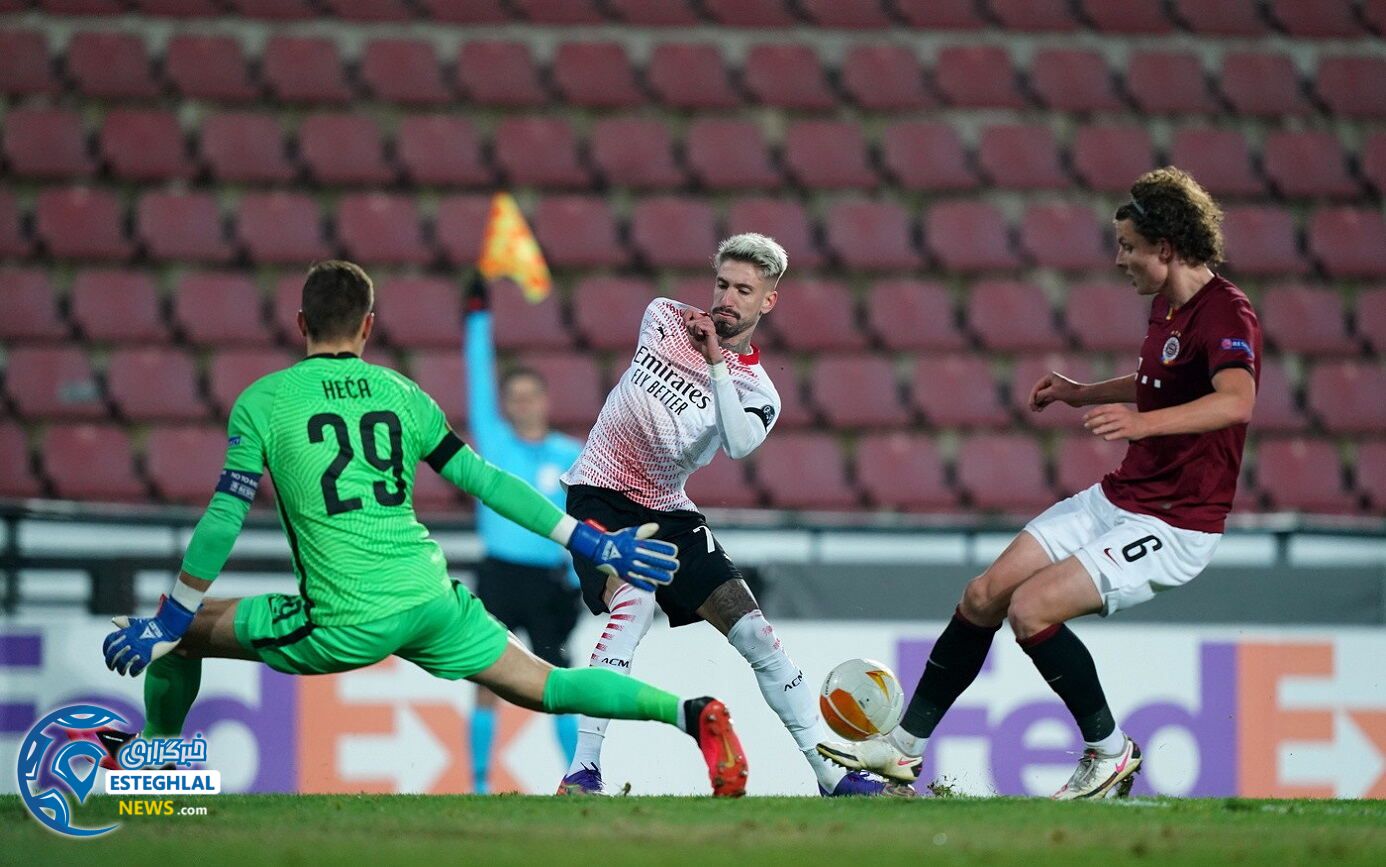 اسپارتاپراگ 1-0 آث میلان