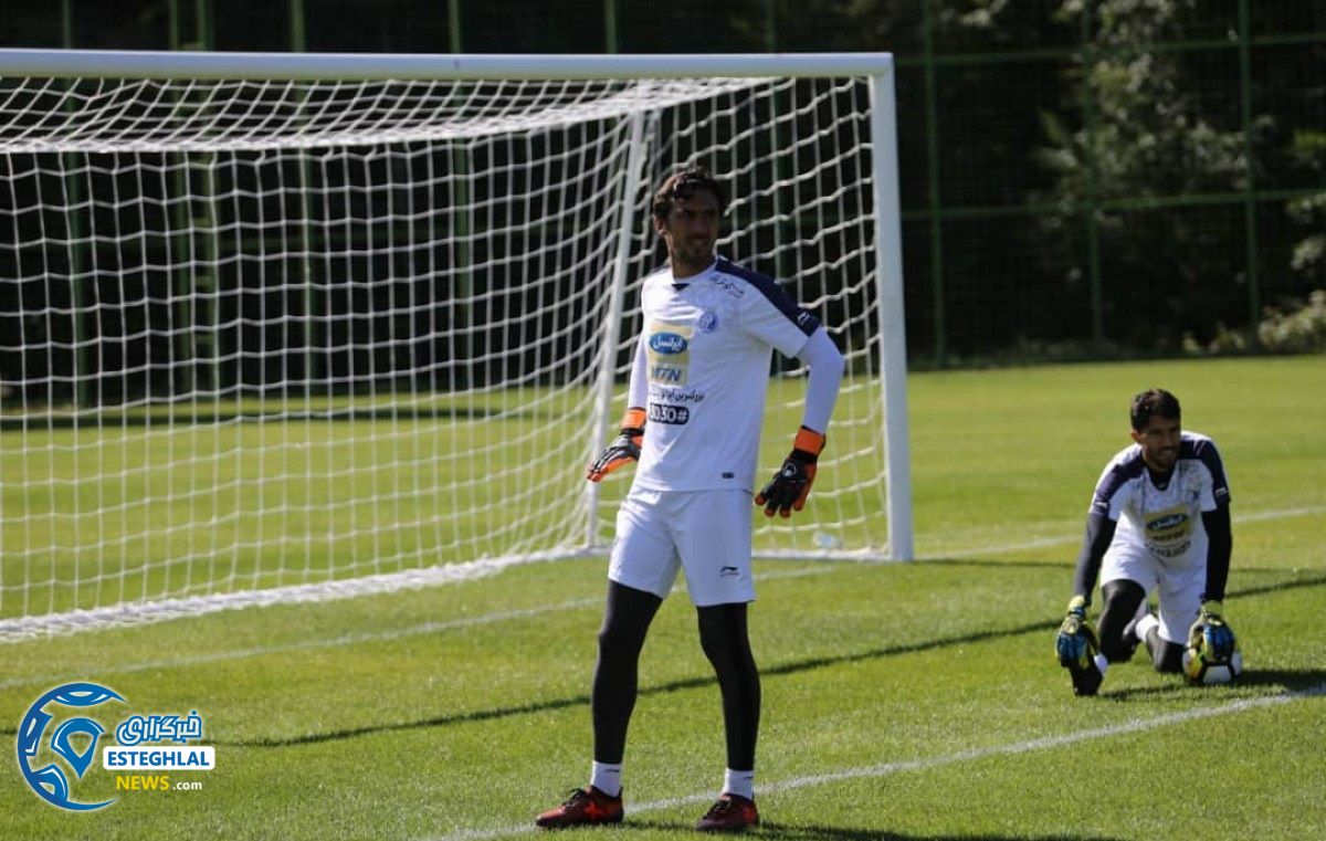 تمرین استقلال شنبه 30 تیر 1397