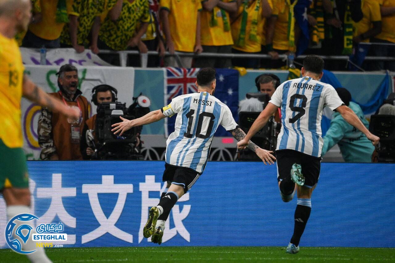 آرژانتین 2-1 استرالیا