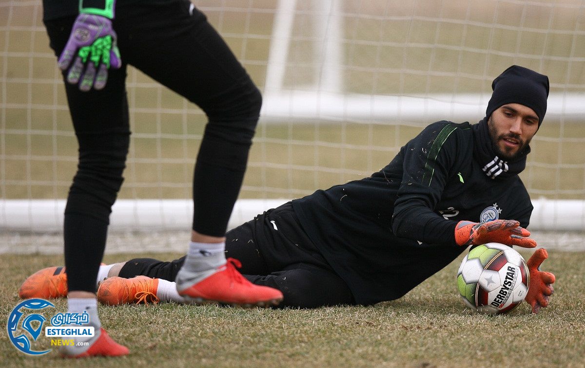 تمرین استقلال 5 بهمن  ماه 97