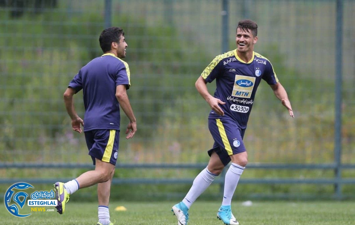 تمرین استقلال چهارشنبه 20 تیر 1397