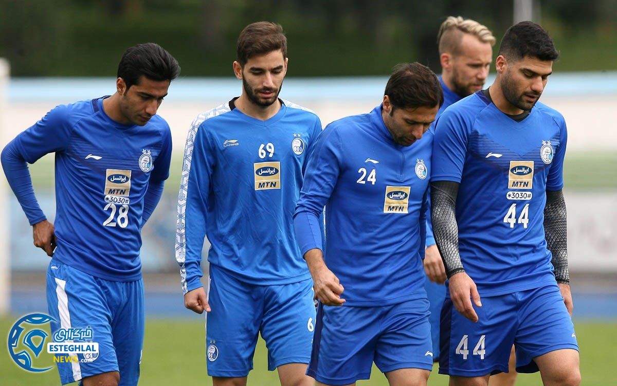 تمرین استقلال 28 مهر 97