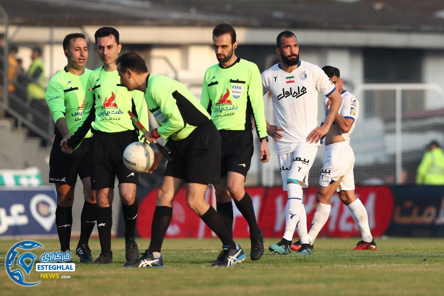 نساجی 1-1 استقلال