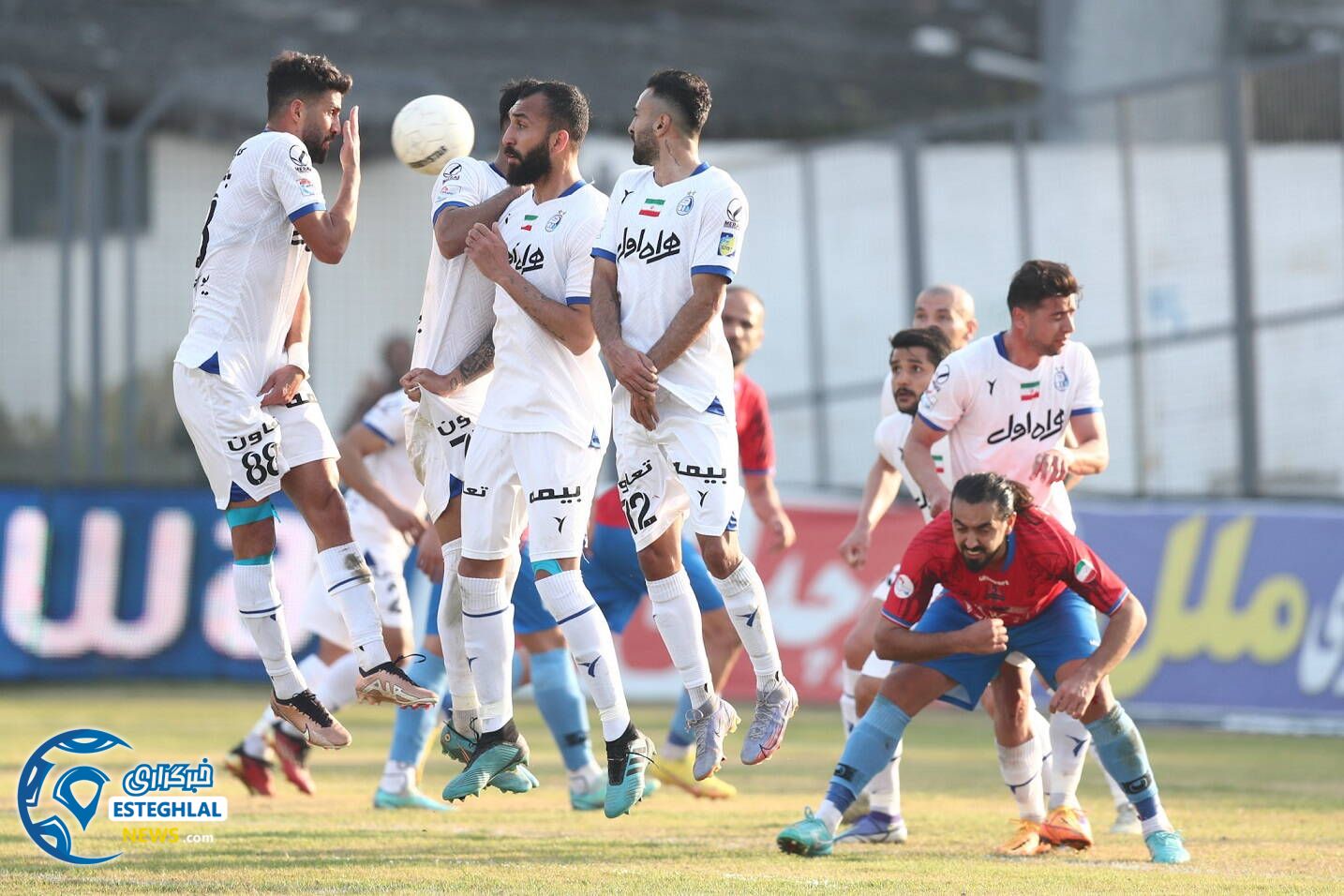 نساجی 1-1 استقلال