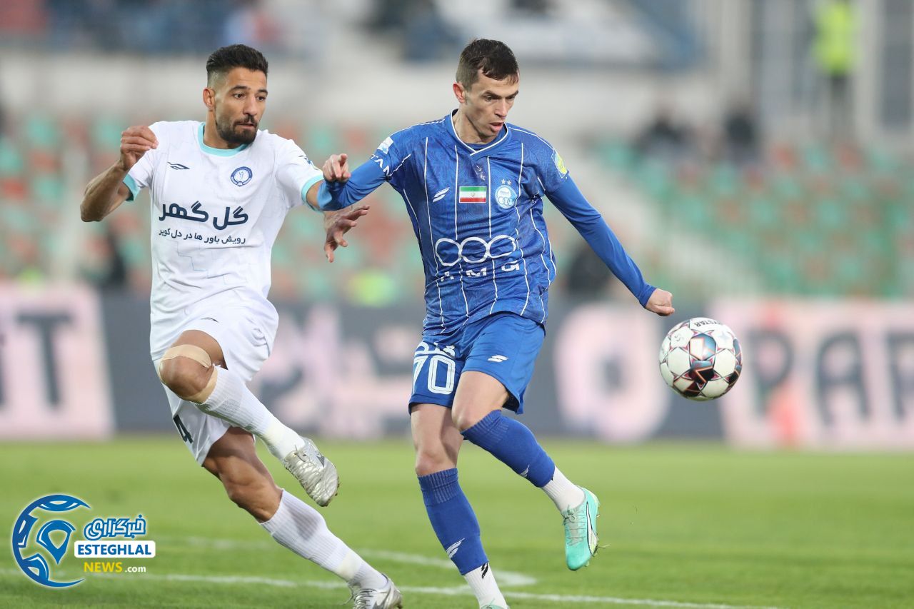 بازی استقلال و گل گهر