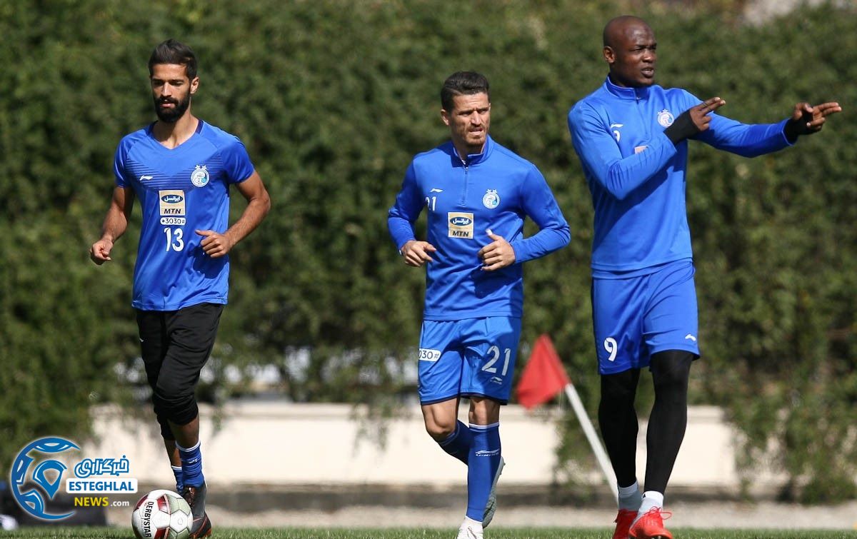 تمرین استقلال 13 آبان 97