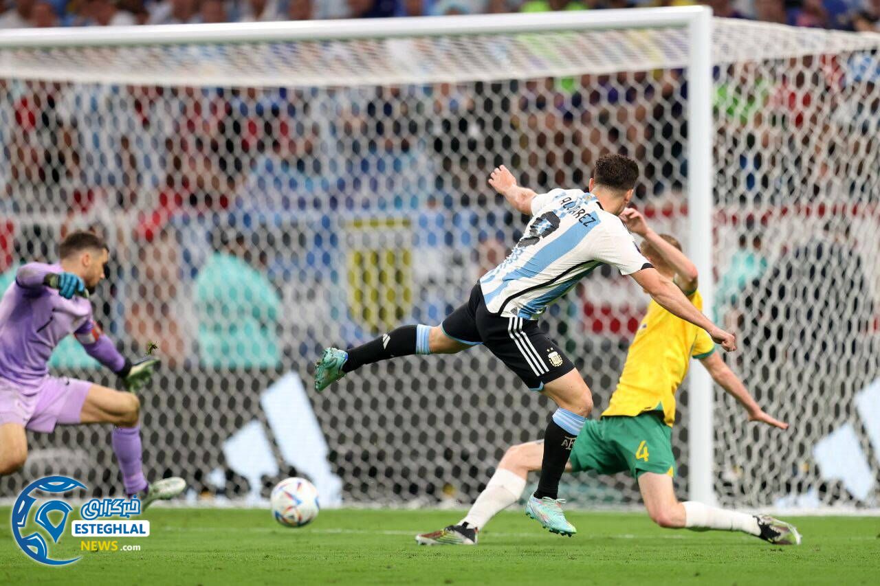 آرژانتین 2-1 استرالیا