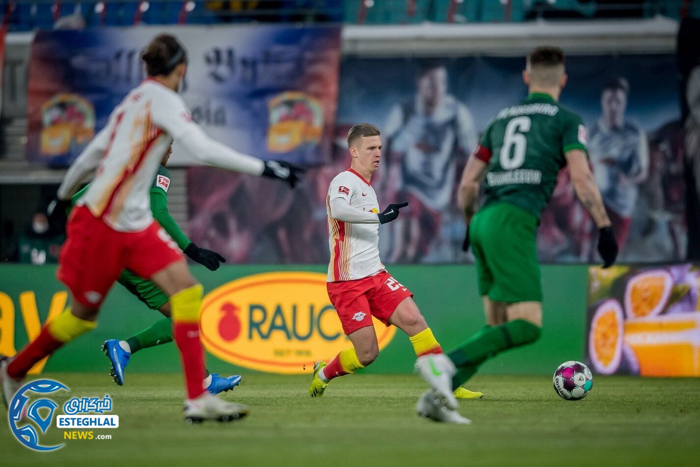  لایپزیگ 2-1 آگزبورگ