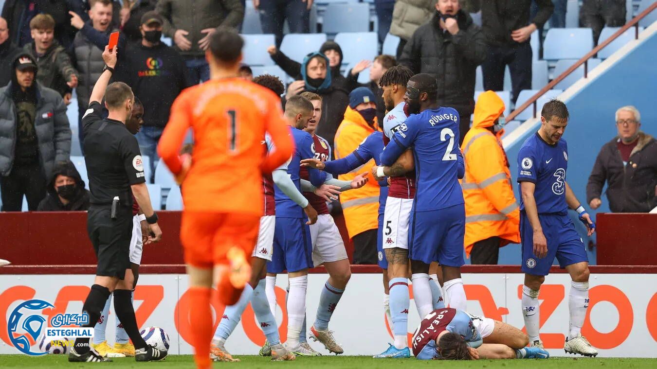 استون ویلا 2-1 چلسی