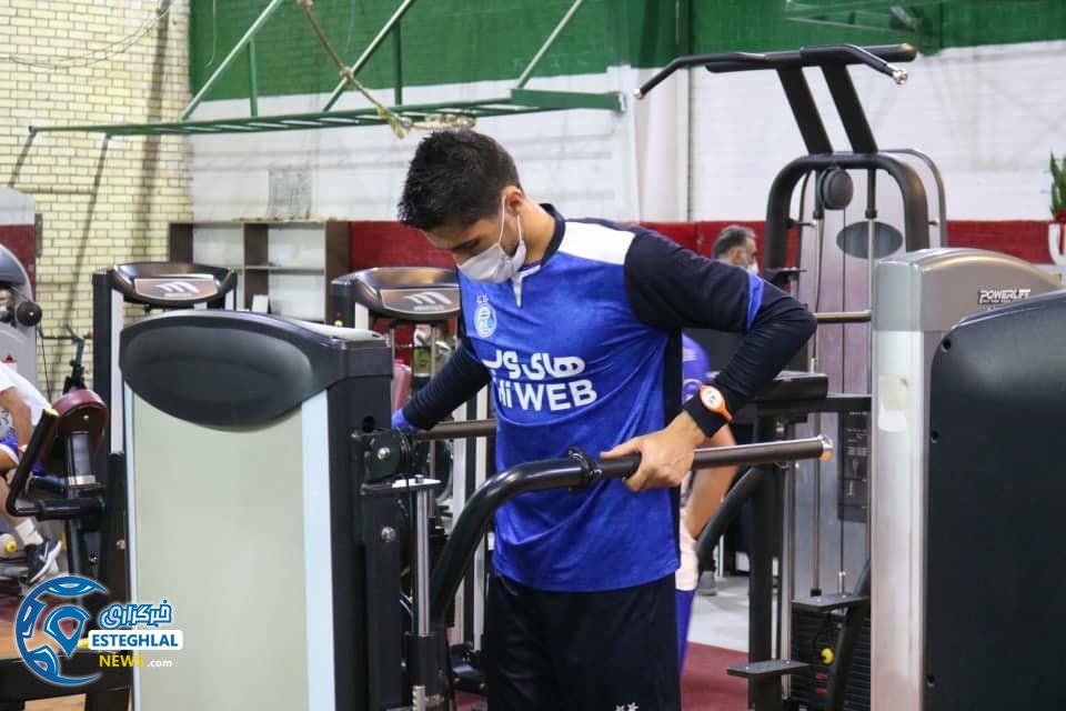 تمرین وزنه استقلال