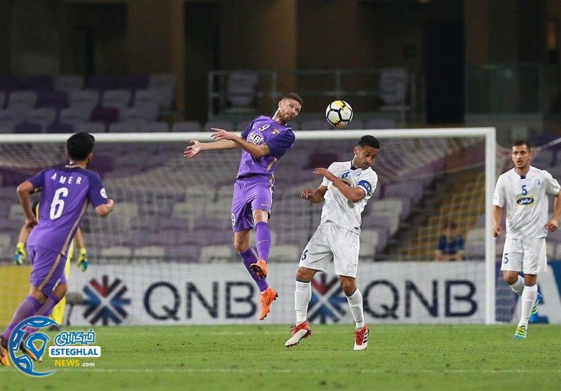 نیمه نخست دیدار استقلال و العین